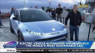Electric vehicle automaker Fisker unveil 'the world's most sustainable car'