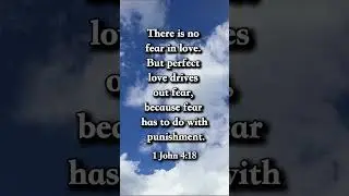 1 John 4:18 | Daily Bible Reading | Daystar Reflections