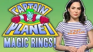 All About Captain Planet's Earth Saving Rings!