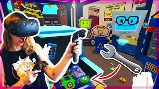 Working As A Mechanic In VR Job Sim