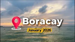 Boracay Walking Tour 2026 🌴 White Beach & Island Life | Full Relaxing Walk