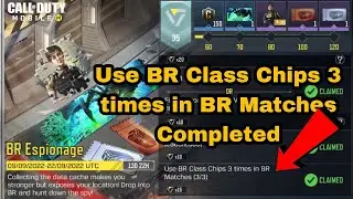 How to Use BR Class Chips 3 times in BR Matches Cod Mobile