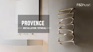 Easy Install Of Luxurious Heated Towel Bar？&mdash;&mdash;P&Bhusri heated radiator Provence