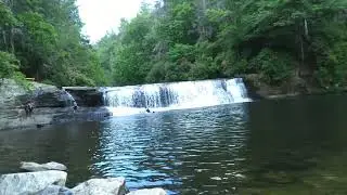 Hooker Falls Pisgah National Park & Forest North Carolina 2016 Summer