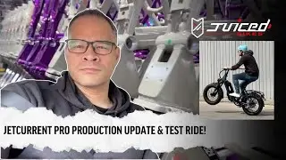 Обновления складного электровелосипеда JetCurrent Pro + тест-драйв с основателем Juiced Bikes Торой Харрис