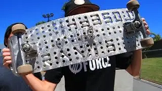 METAL SKATEBOARD | YOU MAKE IT WE SKATE IT EP 1