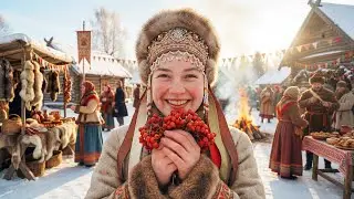 Русская деревня | Русский фолк &times; Trap Beats | Slavic Folk Music Ai Video