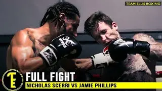 TEAM ELLIS PROS COLLIDE! NICK SCERRI VS JAMIE PHILLIPS - FULL FIGHT