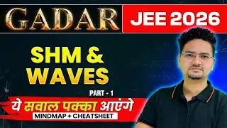 SHM AND WAVES In ONE SHOT - Theory + Mindmap + PYQs  | Class 11 Physics JEE MAINS 2026 | Abdul sir