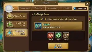 Summoners War Violent Rune Crafting