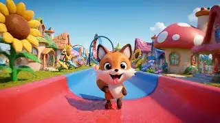 Sonic Pocket Fox Jumped Over the Speed Loop | Nursery Rhymes for Kids & Baby Songs