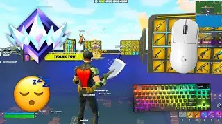 Fortnite 1v1 With Every Gun👑 Apex Pro TKL Satisfying Keyboard ASMR😴 Best Mouse & Keyboard Settings