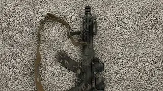 Absolute fire breathing recoil eliminator! Midwest industries Alpha AK Brake🔥