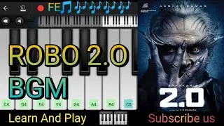 Robo 2.0 BGM | Easy Mobile Piano Tutorial | ARR Composed | Full Entertainment