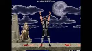 Stage Fatalities On OMEGAPSYCHO'S MK Bosses