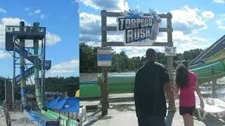 Will She Ride The Torpedo Rush ?!? | Clementon Amusement Park Clementon, NJ