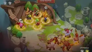 L.B(Best setup)Heroic combination to be thought.(Castle Clash)