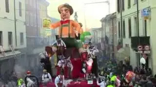 Il carro dei Tirolesi 2015 al Carnevalon de l'Alpon.