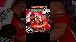 world's strongest armwrestler leven saginashivli vs ermas 🥵💪#strongman #shortsfeed #devonlarrat