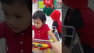 Lilo mimo n spidey goes to shopping... at chess fuul (carrefour)