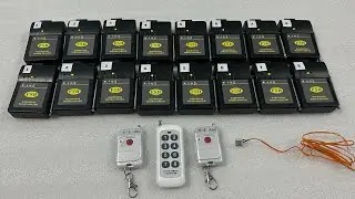 H16, works in balloon concept, 16 channel 3 remote, Dual Battery support, Vishwas Events, best PYRO