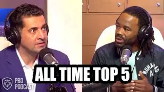Rashad Evan’s Top 5 Fighters of All Time