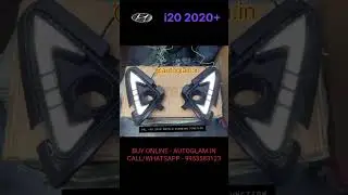 I20 Accessories🔥| I20 2020+ Fog DRL | BEST I20 MODIFCATION🔥💯 | CALL - 9953583666 #i20 #i20hyundai