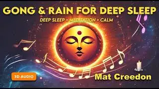 Gong & Rain Sound Bath 🌧️ | Monday Morning Reset
