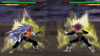 Dragon Ball Budokai 3:Vegeta AF vs Vegeta Ultra Ego