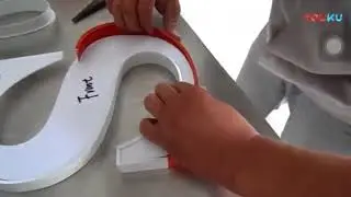 Trim cap channel letter / super letter making channel letter bending machine