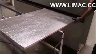 Pre-insulated duct cutting machine grooving machine LIMAC R1000