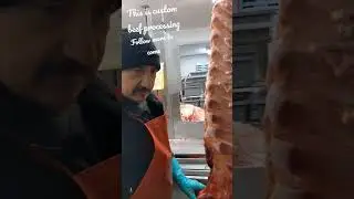 This is a small custom Butcher shop . Follow more to come.