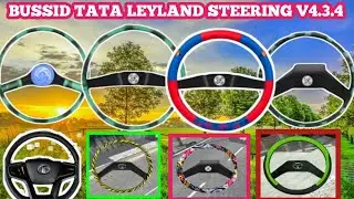 BUSSID TATA LEYLAND STEERING FiLE V4.3.4 FOR BUS SIMULATOR INDONESIA FREE DOWNLOAD #bussid