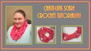 Chain-Link Scarf Crochet Tutorial