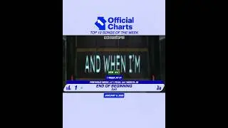 SHORTS | UK Official Singles Chart: January 9, 2026 (Top 10) #ukofficialcharts #top10