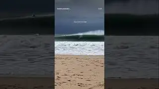 SUPERTUBOS! Parece Pipeline, mas &eacute; Peniche! #surf #portugal #waves #fun #happy #ocean #europe #life