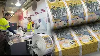 Inside Australia’s Banknote Factory: The Polymer Bucks with Flappy Bird Feature (Full Process)