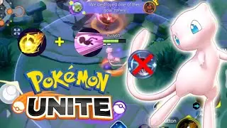 Pokemon Unite Mobile | mew (Electro Ball + Agility) Gameplay