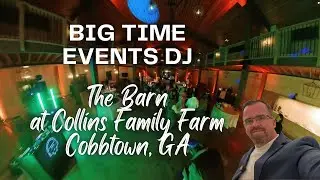 Christmas Wedding at The Barn at Collins Family Farm | Big Time Events DJ