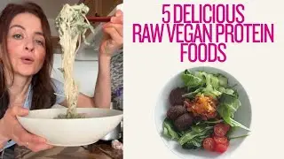 5 Raw Vegan Protein Delicious Foods