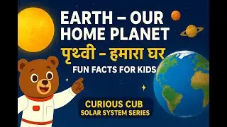 Earth &ndash; Our Home Planet | Fun Facts for Kids | Curious Cub Solar System Series