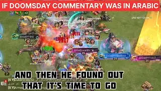What if Doomsday Commentary was in Arabic? | Time to Quit Game