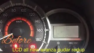 Solusi speedometer lcd all new avanza manual pudar redup #servicespeedoallnewavanza #servicespeedo