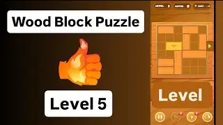 Wood Block Puzzle Gameplay - Beginner Level 5