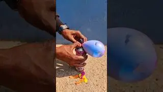 Holi Balloon & Colour Spray #shorts #ytshorts