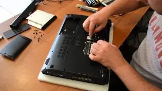 Как разобрать и собрать ноутбук ASUS K53BY (SX147D) часть 2