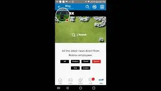 Roblox blog event page