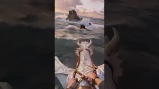 White Dragon Rescue &ndash; A Cinematic Fantasy Flight Over the Lost Ship 🐉🌊
