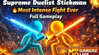 Supreme Duelist Stickman | Pro Level Gameplay 💀 Ultimate Stick Fight #stickman 