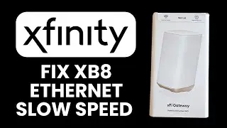 NEW! XB8 Ethernet Speed Slow ⚡ LAN Port Settings Fix Fast